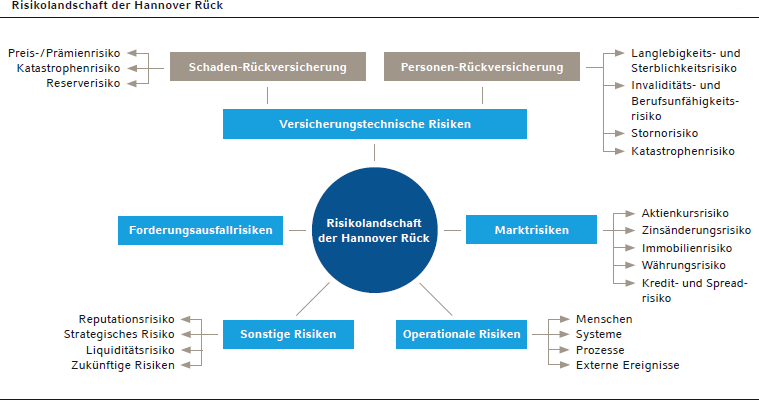 Risikolandschaft der Hannover Rück